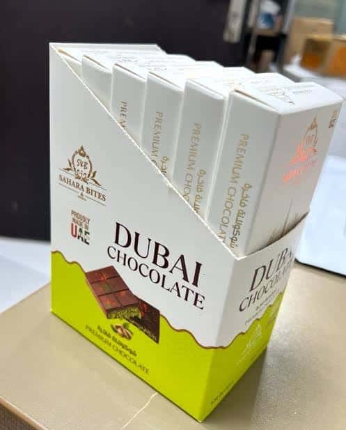 Dubai Mushroom Chocolate Bar (Pistachio & Kunafa) 3 Dubai Mushroom Chocolate Bar (Pistachio & Kunafa) - Image 3